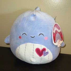 NWT Squishmallow Samir Valentine’s day 8”